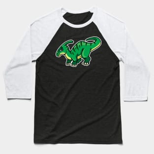 Cute Parasaurus Happy Dinosaur Baseball T-Shirt